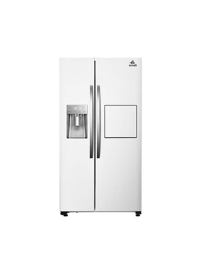 evvoli 650 Litres Refrigerator With Ice maker and Water Dispenser