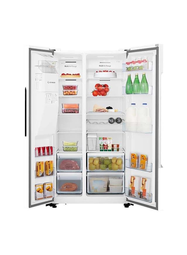 evvoli 650 Litres Refrigerator With Ice maker and Water Dispenser