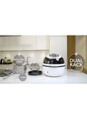 قلايه هوائيه كبيره 10 لتر 1300 واط نوبل Nobel White 1300 W 10 l Air Fryer