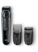 Braun BT3040 Beard Trimmer For Men With 2 Combs And Free Gillette Fusion ProGlide Razor Black - 237112