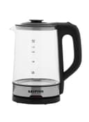 Krypton 2L Electric Cordless Glass Kettle 2 l 1500 W KNK6221 Black/Silver