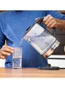 Krypton 2L Electric Cordless Glass Kettle 2 l 1500 W KNK6221 Black/Silver