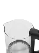 Krypton 2L Electric Cordless Glass Kettle 2 l 1500 W KNK6221 Black/Silver