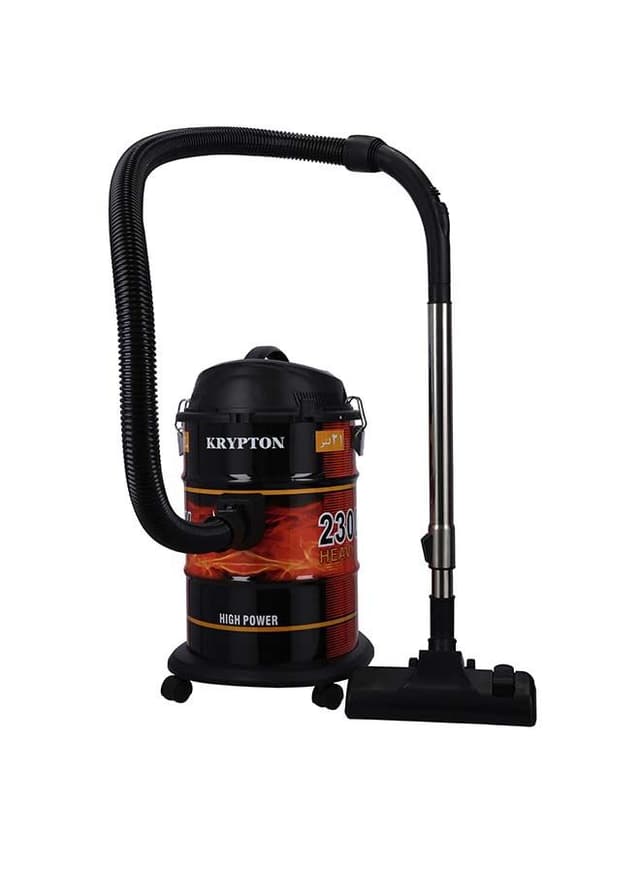 Krypton Drum Vacuum Cleaner 21 L 2300 W Knvc6279 Black