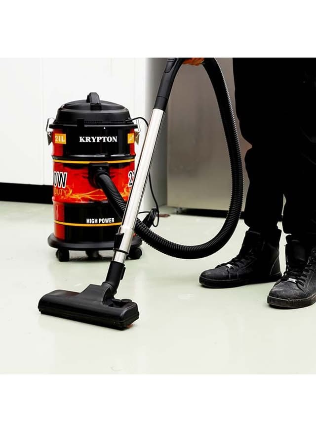 Krypton Drum Vacuum Cleaner 21 L 2300 W Knvc6279 Black