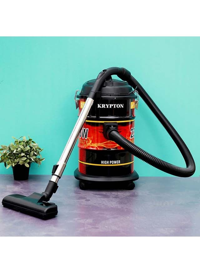 Krypton Drum Vacuum Cleaner 21 L 2300 W Knvc6279 Black