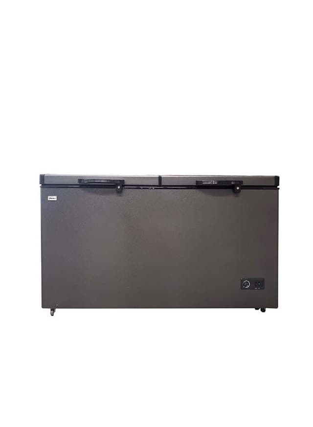 NOBEL Double Door Freezer Stone Gas R600A Outside Conderser 519 l 220 W NCF555 Stone Grey