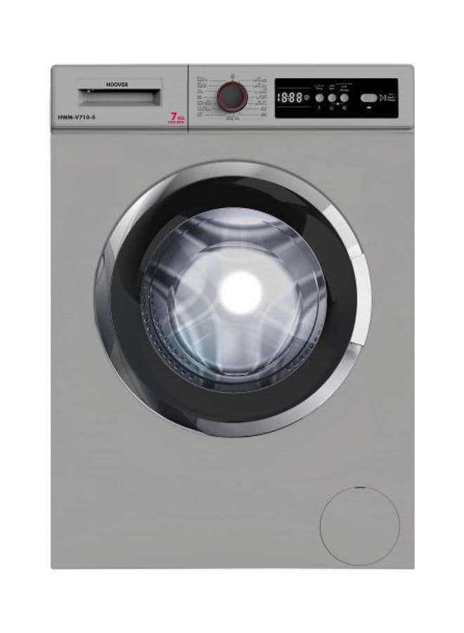 HOOVER Washing Machine 1000Rpm 7 kg HWM V710 S silver