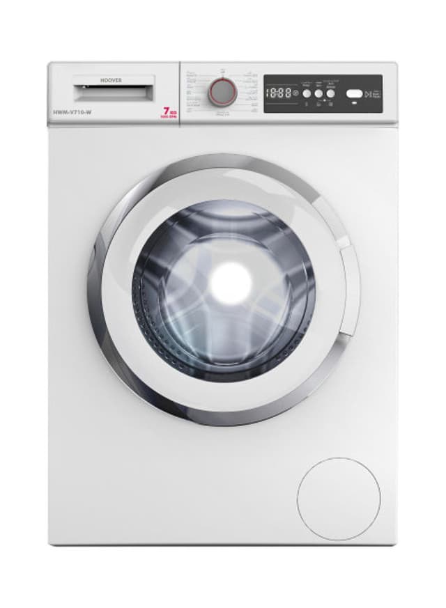 HOOVER Washing Machine 1000Rpm 7 kg HWM V710 W white