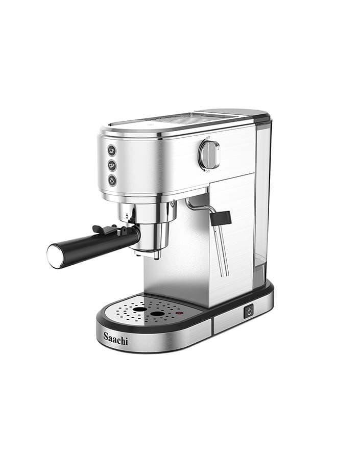 Saachi 3 In 1 Coffee Maker With 20 Bar Italian ULKA Pump 1 l 1350 W NL COF 7064 ST Grey