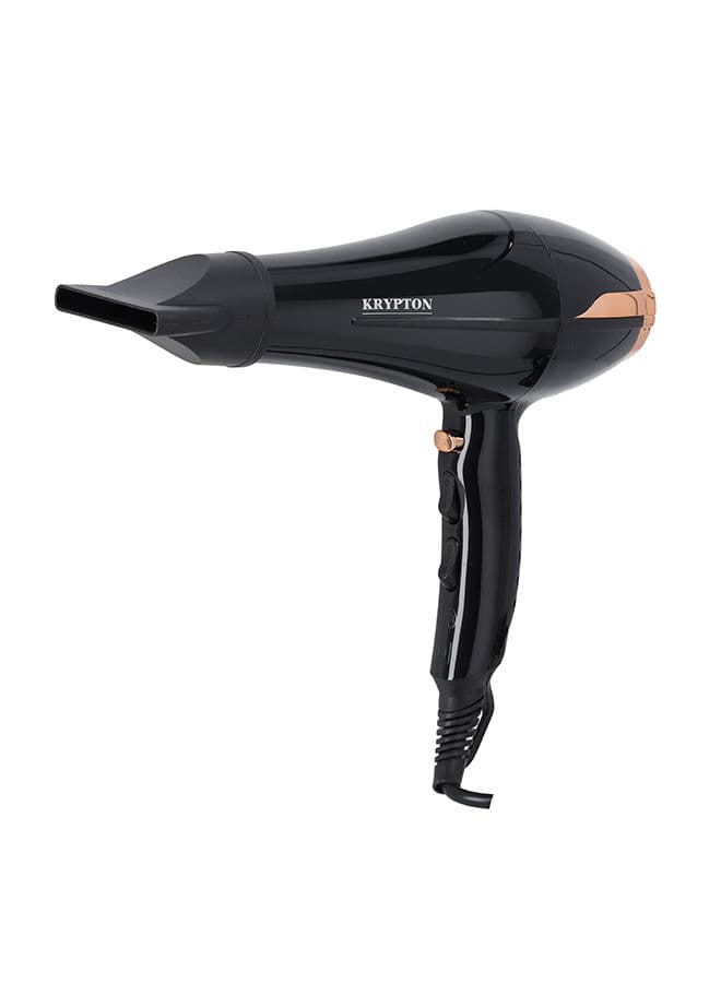 Krypton Portable Powerful Hair Dryer Black