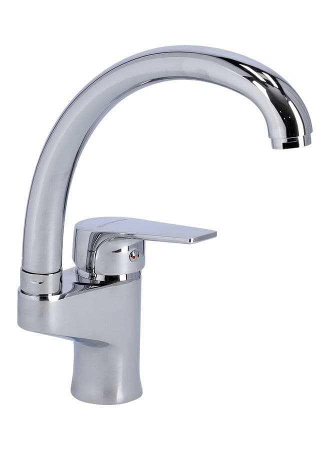 Krypton Single Lever Kitchen Mixer Tap Silver