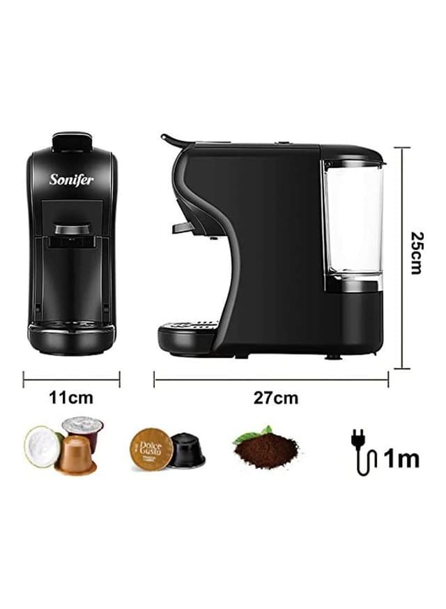 مكينة قهوة متعددة الكبسولات 3 في 1 كوب واحد سعة 700 مل سونفير Sonifer 700Ml One Cup 3 In 1 Multi Capsule Machine Coffee