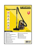 Krypton Handheld Vacuum Cleaner For Floor And Dust Cleaning 3 l 2200 W KNVC6296 Multicolour
