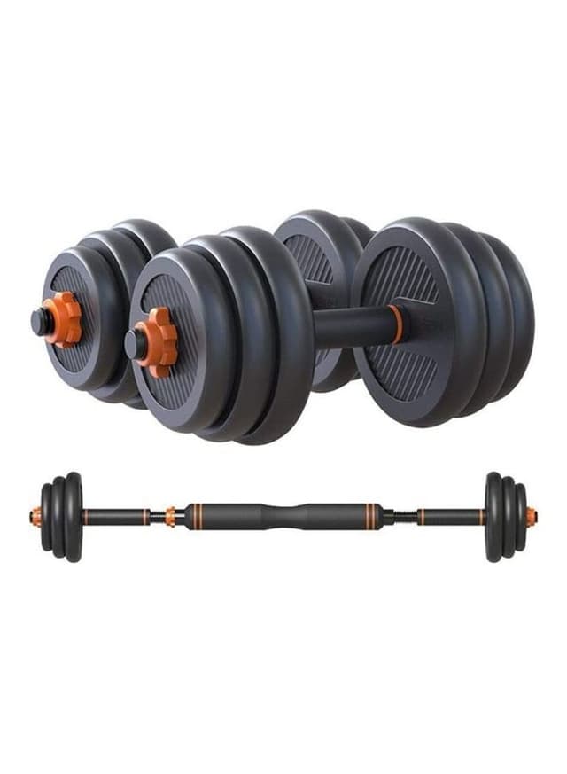 SkyLand 2 In 1 Adjustable Dumbbell and Barbell Set 15kg