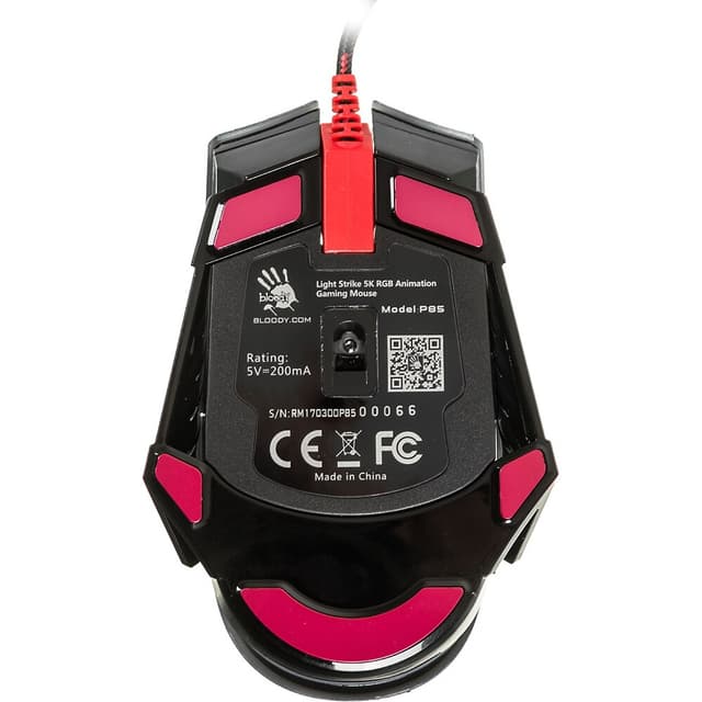 ماوس قيمنق سلكية Bloody RGB Animation Gaming Mouse