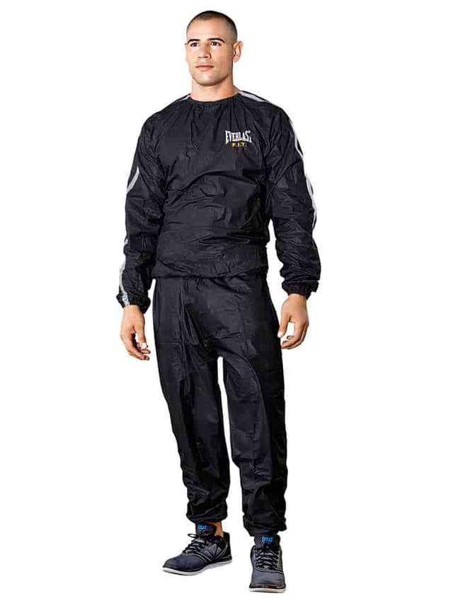 Everlast Black L/Xl Fit Eva Sauna Suit