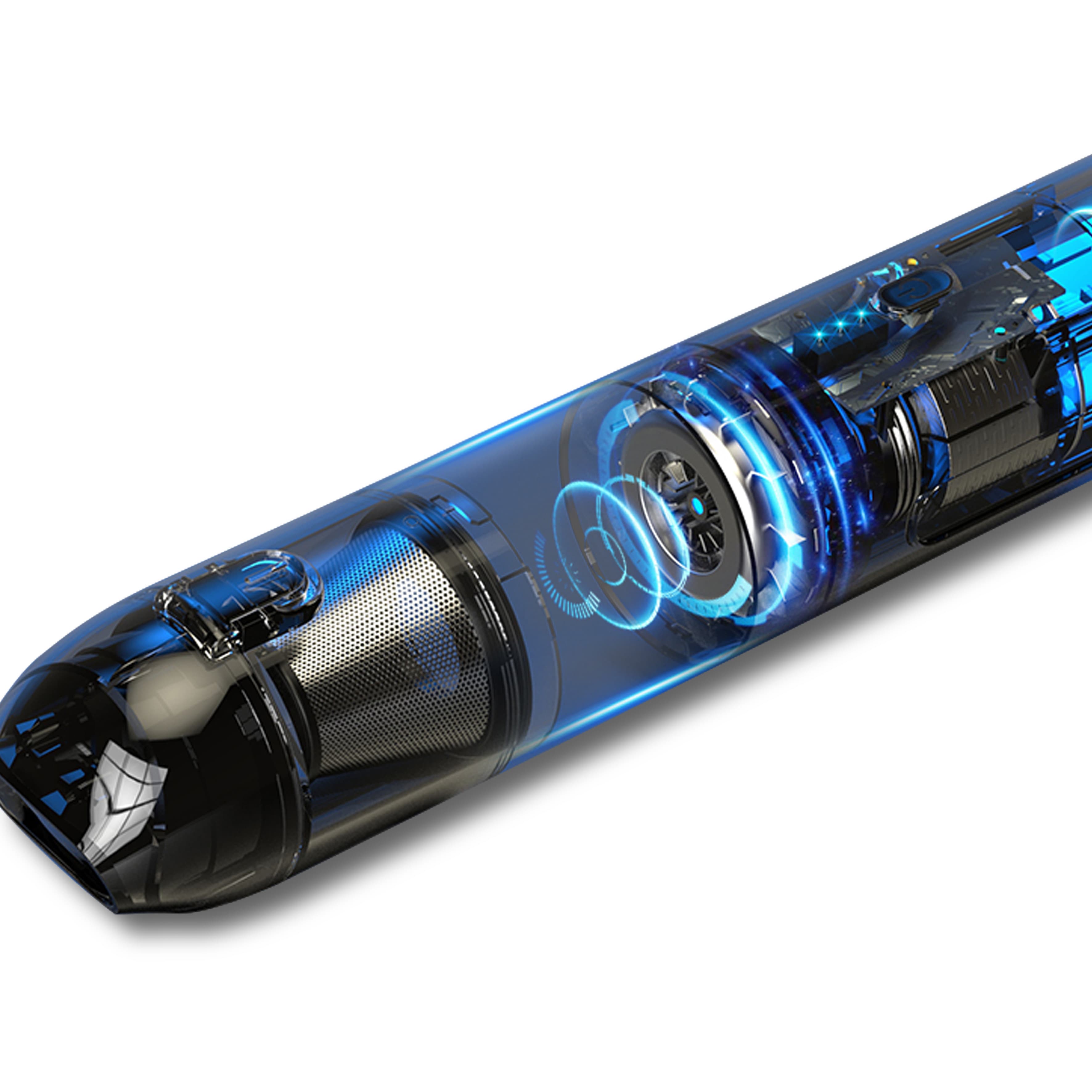 Green Lion Green Car Vacuum Cleaner 100mL 65W - Black