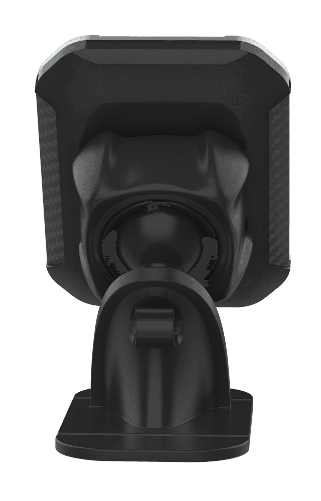 Green Magnetic Car Phone Holder - Black