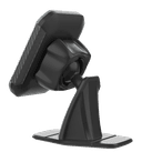 Green Magnetic Car Phone Holder - Black