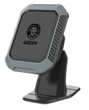 Green Magnetic Car Phone Holder - Black