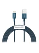 Baseus Superior Series USB to Lightning 2.4A Fast Charging Data Cable 2m Blue
