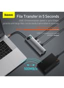 Baseus 11-In-1 Multifunctional Metal Gleam Series Type-C Hub Docking Station Space Grey
