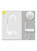 مرآة المكياج مع صندوق التخزين Baseus Smart Beauty Series Lighted Makeup Mirror With Storage Box