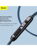 سماعات سلكية Baseus Wired Earphone with Microphone And Remote Control