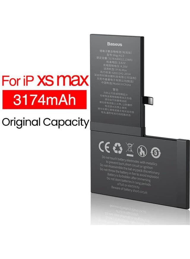 بطارية آيفون Baseus 3714 mAh Battery Apple For iPhone Xs Max