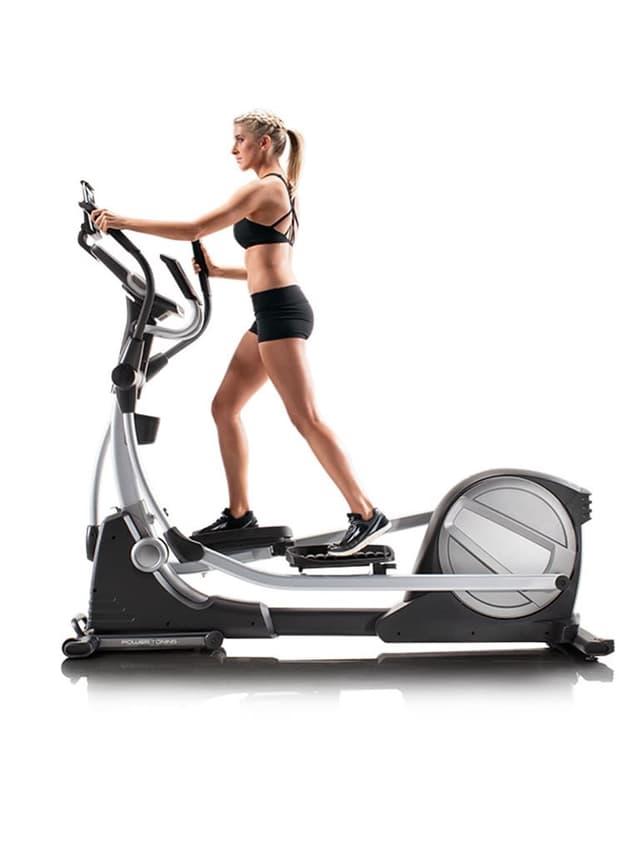 آلة تمارين رياضية قابلة للطي مع شاشة NordicTrack Space Saver Elliptical