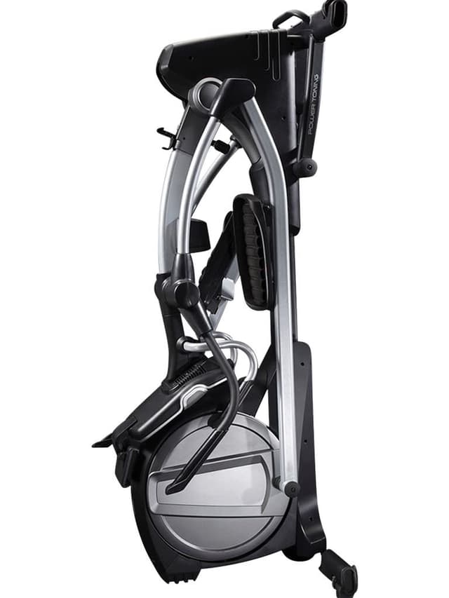 آلة تمارين رياضية قابلة للطي مع شاشة NordicTrack Space Saver Elliptical