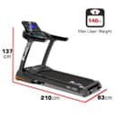 Power Max Fitness TAC-360 AC Treadmill