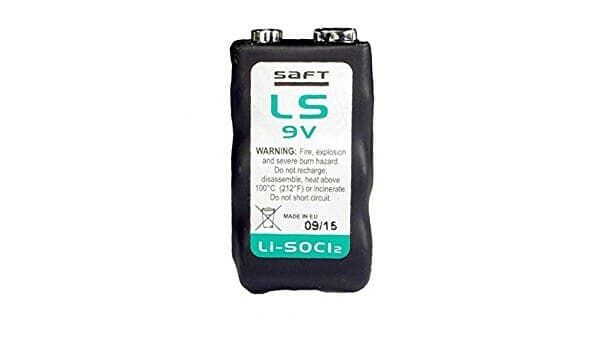 بطارية ليثيوم قطعتين باستطاعة 9 فولت SAFT Lithium Battery Pack Of 2 Pcs