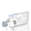 Green Lion Green 360Â° Anti-Shock Creative Magnetic Case for iPhone 13 Pro Max 6.7" - Clear