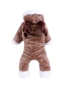 Generic Soft Elk Hoodie For Dogs Brown