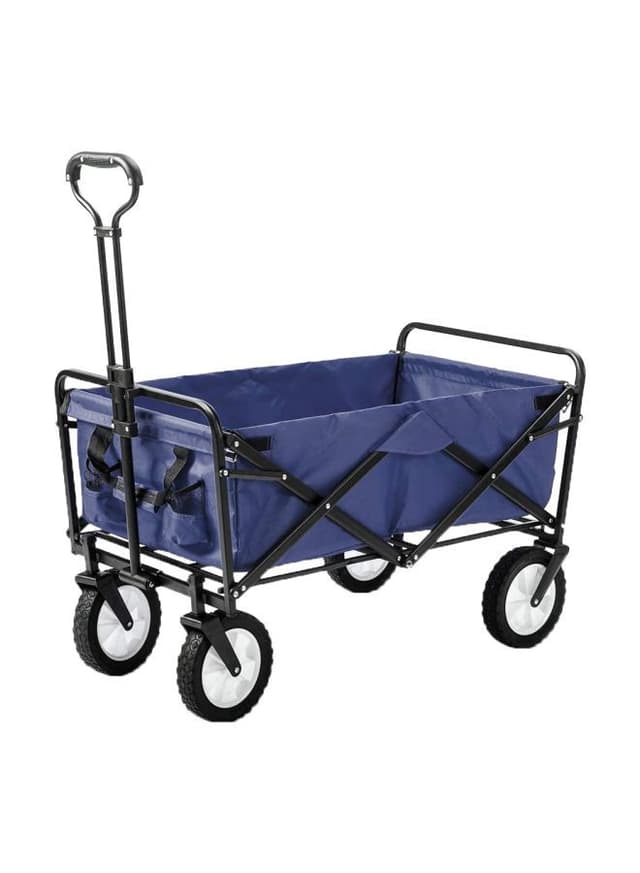 Cool Baby Foldable Heavy Duty Outdoor Trolley Blue/Black 85x48x26centimeter