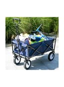 Cool Baby Foldable Heavy Duty Outdoor Trolley Blue/Black 85x48x26centimeter