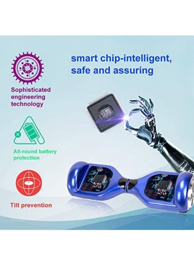 سكوتر هوفربورد لوح تزلج كهربائي Electric Self Balancing Smart Hover Board