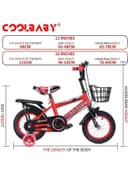 Cool Baby 12-Inch Road Bicycle Size S 88cm