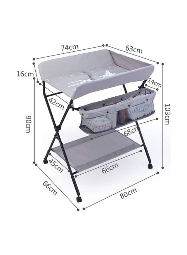 طاولة تغيير الحفاضات للأطفال من كوول بيبي Cool baby Multi-function Baby Nursing Table