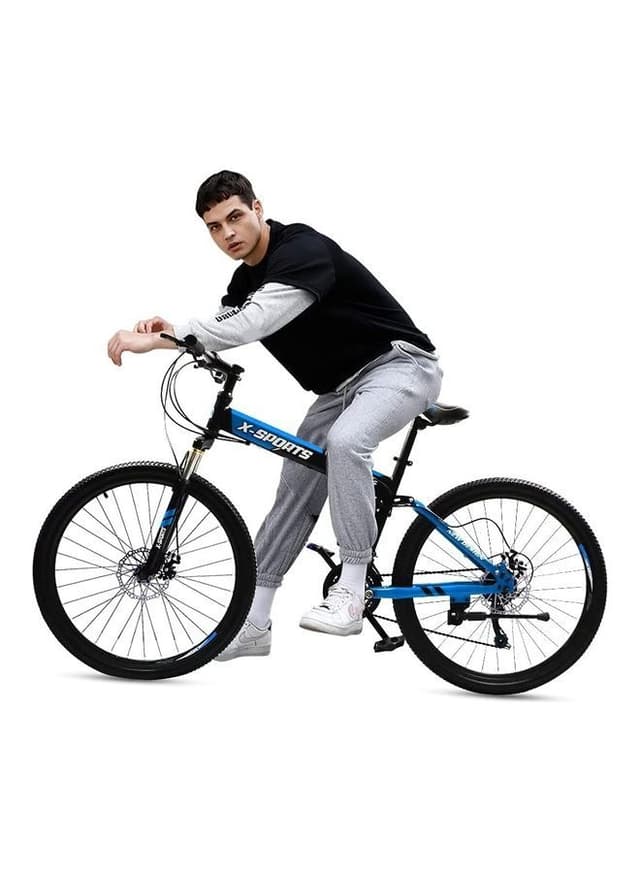 دراجة هوائية (سيكل) 26" - ازرق Cool Baby - Folding Bike