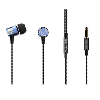 سماعات سلكية لون ازرق Maiko Ear Set من Maestro