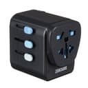 شاحن السفر بخمس منافذ بقوة 12 واط لون أسود Passport Pro World Travel Adapter & PD - Zendure