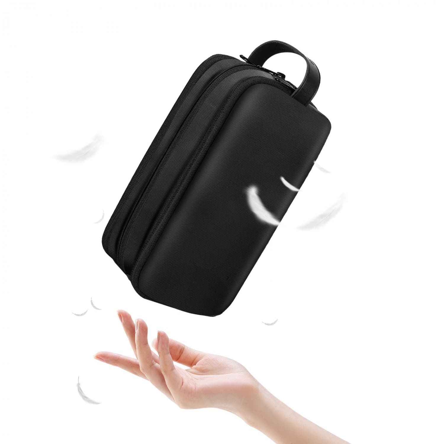 Green Lion Green Elegant Pouch - Black