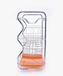 Royalford 3-Layer Dish Rack With Cutlery Holder - Multi-Purpose Detachable Draining Board With Drip