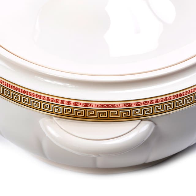 Royalford 3Pc Hot Pot Insulated Food Warmer - Thermal Casserole Dish - Double Wall Insulated Serving