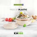 Royalford 3Pc Hot Pot Insulated Food Warmer - Thermal Casserole Dish - Double Wall Insulated Serving