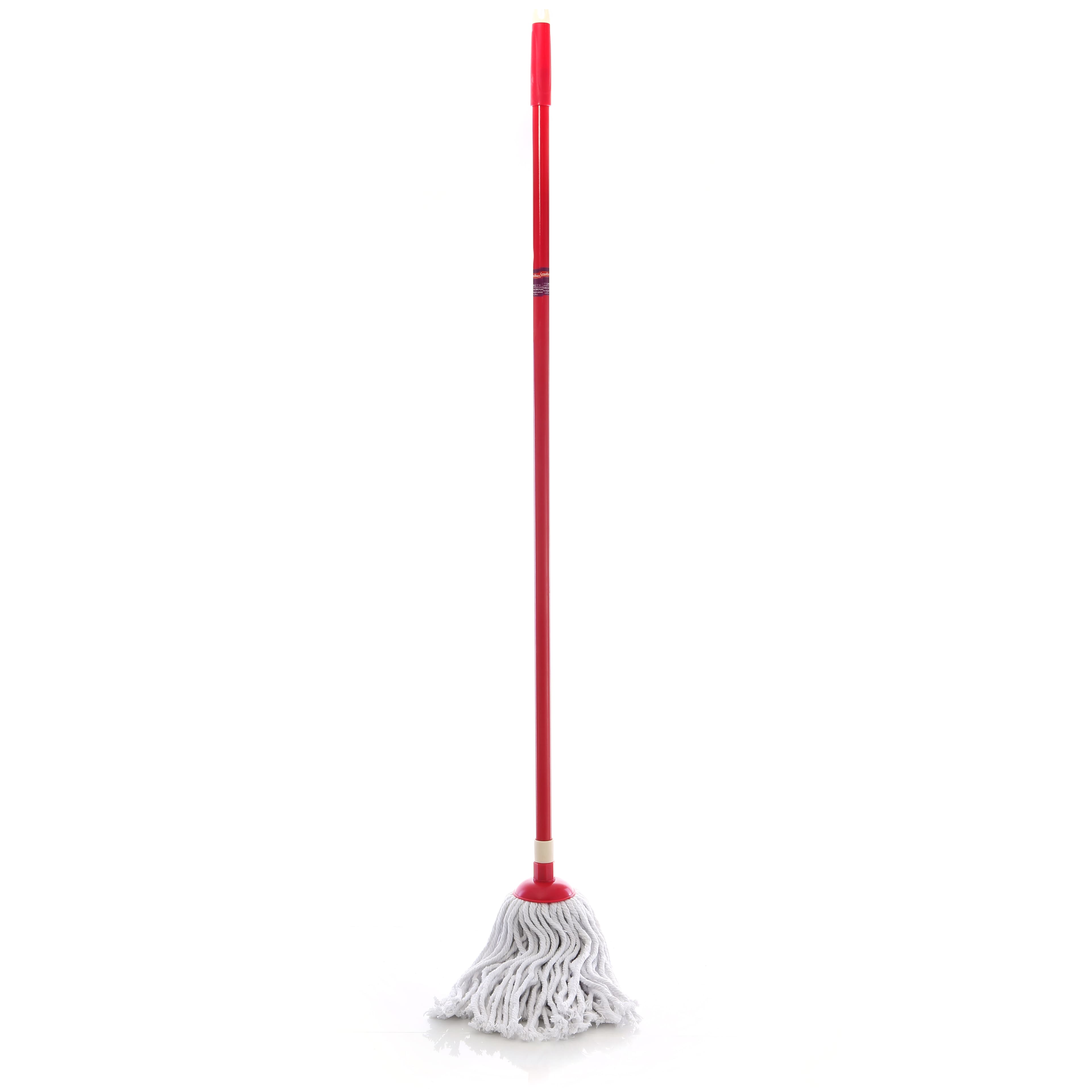 Royalford Cotton String Floor Mop - Long & Durable Handle With Hanging Loop