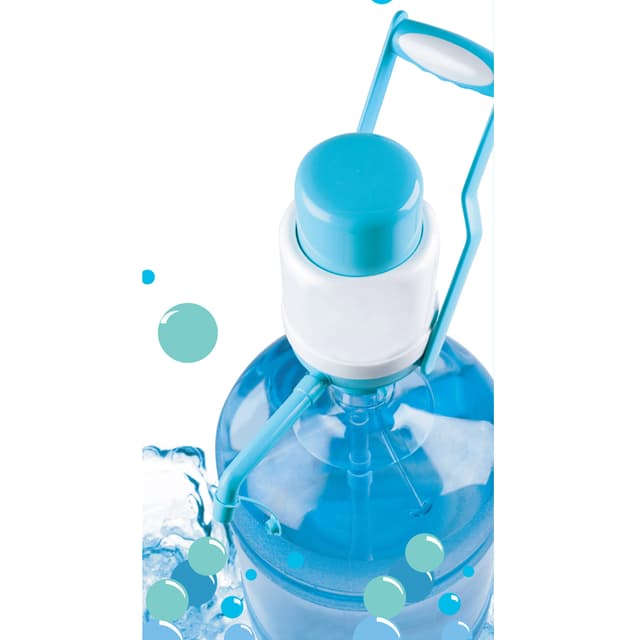 Royalford Water Pump With Lock- Dolphin Water Pump Water Bottles Pump Manual Water Bottle Pump